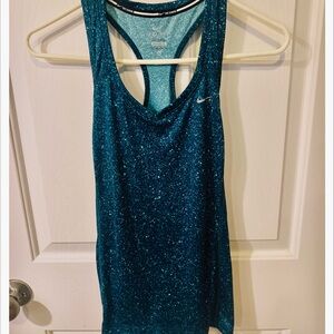 Nike Navy Blue Dri-FIT Performance Tank